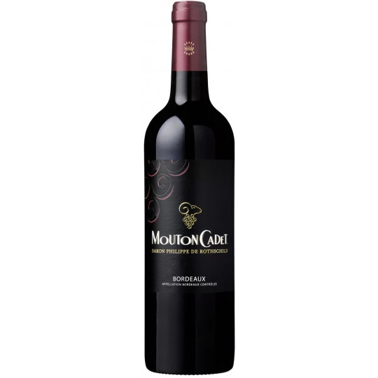 Philippe Rothschild Mouton Cadet Rouge 0,75L 3 Philippe Rothschild Mouton Cadet Rouge 0,75L