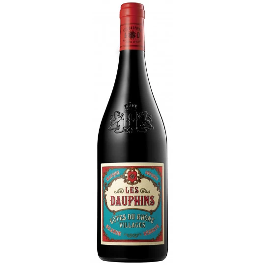 Dauphins Côtes Du Rhône Reserve 2017 0,75L 3 Dauphins Côtes Du Rhône Reserve 2017 0,75L