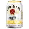 Beam Bourbon Whiskey & Ice Tea Lemon 0,33L