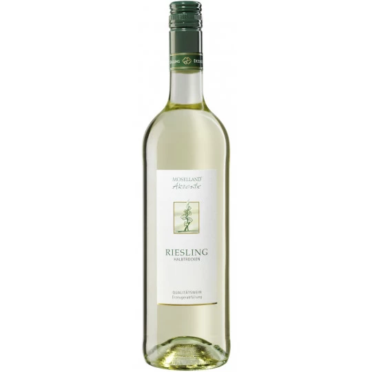 Akzente Riesling Halbtrocken 0,75L 3 Akzente Riesling Halbtrocken 0,75L