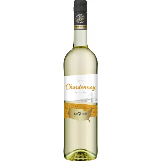 Kalifornien Chardonnay Weißwein 0,75L 3 Kalifornien Chardonnay Weißwein 0,75L
